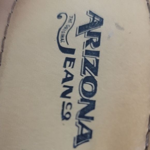 ARIZONA Black/Cork Platform Wedge Heels Size 9 - Picture 9 of 10